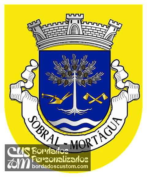 Emblema Bordado Freguesia de Sobral (Mortágua, Viseu)