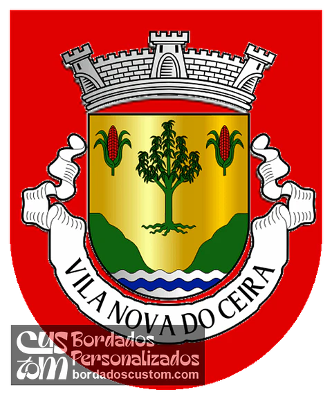 Emblema Bordado Freguesia de Vila Nova do Ceira (Góios, Coimbra)