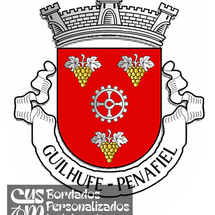 Emblema Bordado Antiga Freguesia de Guilhufe (Penafiel, Porto) 1