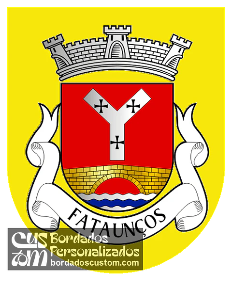 Emblema Bordado Antiga Freguesia de Fataunços (Vouzela, Viseu)