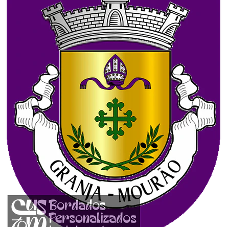 Emblema Bordado Freguesia de Granja (Mourão, Évora) 1