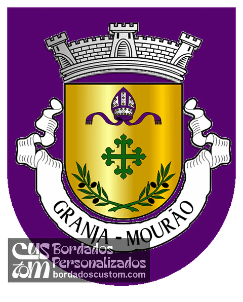 Emblema Bordado Freguesia de Granja (Mourão, Évora)