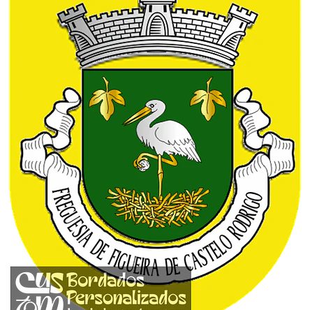Emblema Bordado Freguesia de Figueira de Castelo Rodrigo (Figueira de Castelo Rodrigo, Guarda) 1