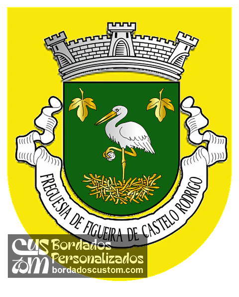 Emblema Bordado Freguesia de Figueira de Castelo Rodrigo (Figueira de Castelo Rodrigo, Guarda)