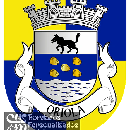 Emblema Bordado Antiga Freguesia de Oriola (Portel, Évora) 1