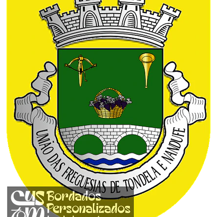 Emblema Bordado Freguesia de Tondela e Nandufe (Tondela, Viseu) 1