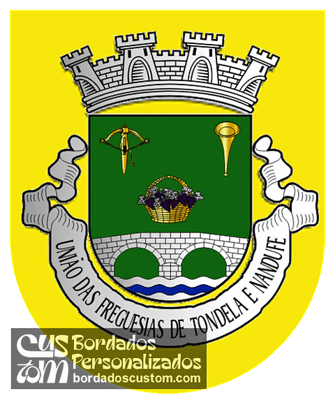 Emblema Bordado Freguesia de Tondela e Nandufe (Tondela, Viseu)