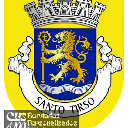 Emblema Bordado Município de Santo Tirso (Porto) 1