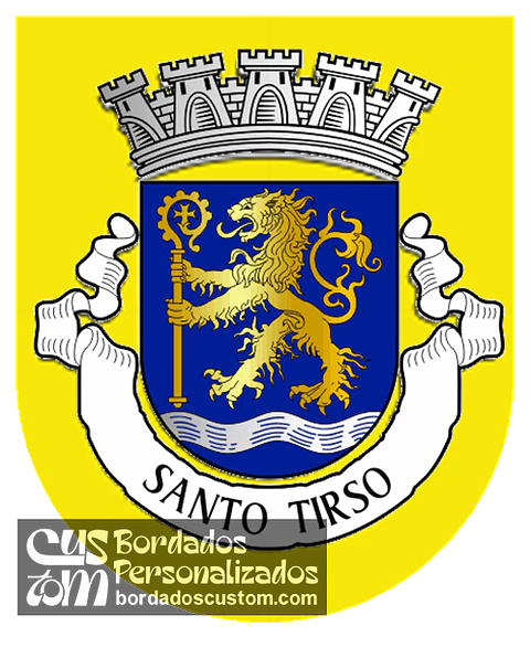 Emblema Bordado Município de Santo Tirso (Porto)