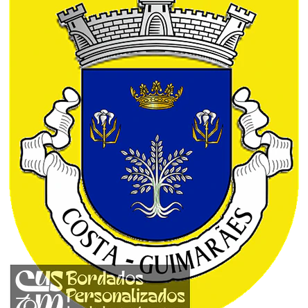 Emblema Bordado Freguesia de Costa (Guimarães, Braga) 1