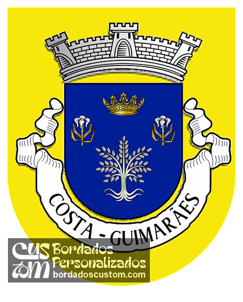 Emblema Bordado Freguesia de Costa (Guimarães, Braga)