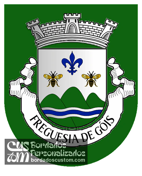 Emblema Bordado Freguesia de Góis (Góis, Coimbra)