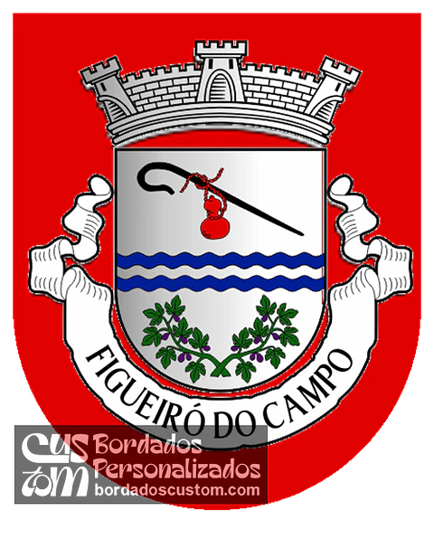 Emblema Bordado Freguesia de Figueiró do Campo (Soure, Coimbra)