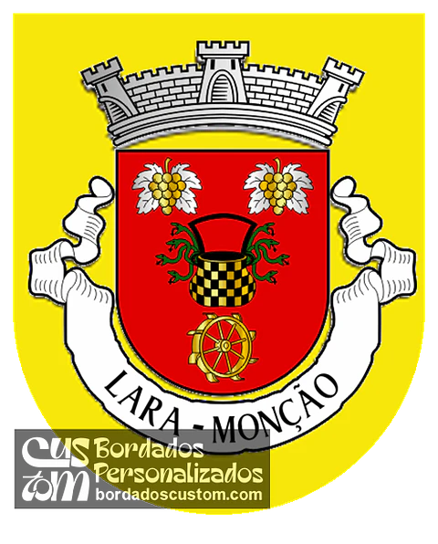 Emblema Bordado Freguesia de Lara (Monção, Viana do Castelo)