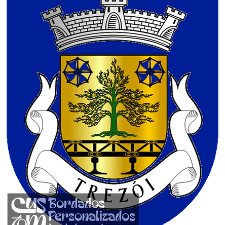 Emblema Bordado Freguesia de Trezói (Mortágua, Viseu) 1