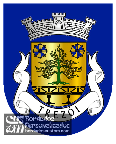 Emblema Bordado Freguesia de Trezói (Mortágua, Viseu)