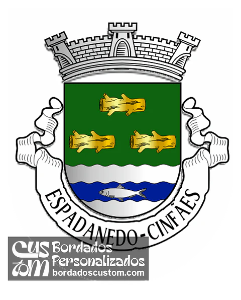 Emblema Bordado Freguesia de Espadanedo (Cinfães, Viseu)