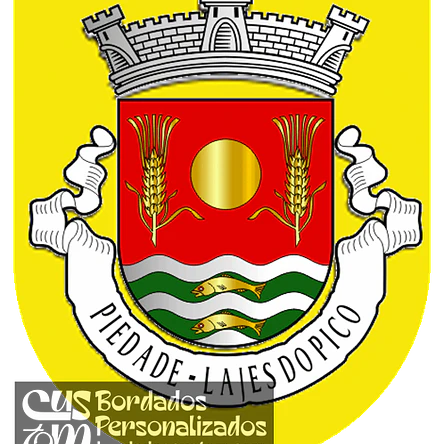 Emblema Bordado Freguesia de Piedade (Lajes do Pico, Açores) 1