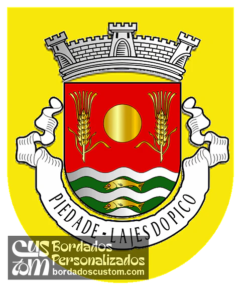 Emblema Bordado Freguesia de Piedade (Lajes do Pico, Açores)