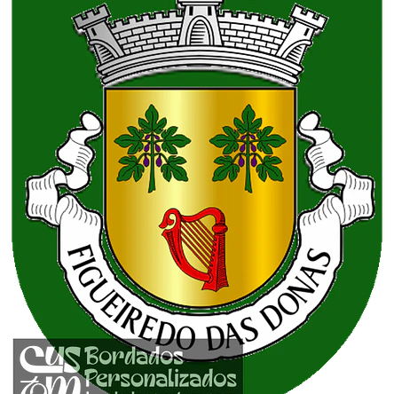 Emblema Bordado Antiga Freguesia de Figueiredo das Donas (Vouzela, Viseu) 1