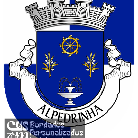 Emblema Bordado Freguesia de Alpedrinha (Fundão, Castelo Branco) 1