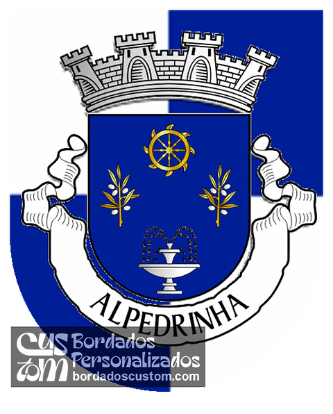 Emblema Bordado Freguesia de Alpedrinha (Fundão, Castelo Branco)