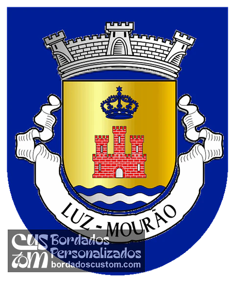 Emblema Bordado Freguesia de Luz (Mourão, Évora)