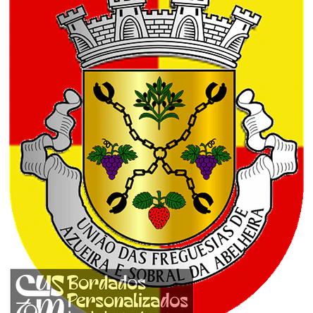 Emblema Bordado Freguesia de Azueira e Sobral da Abelheira (Mafra, Lisboa) 1