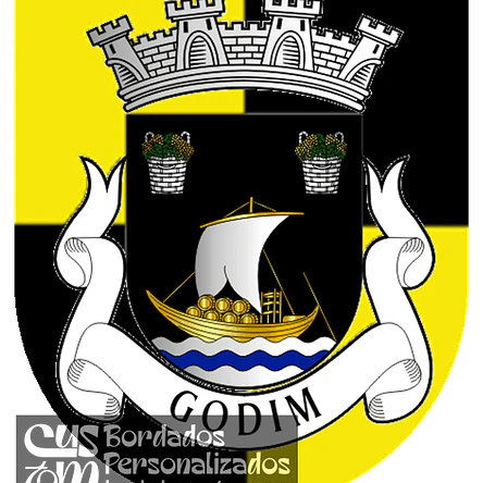 Emblema Bordado Antiga Freguesia de Godim (Peso da Régua, Vila Real) 1