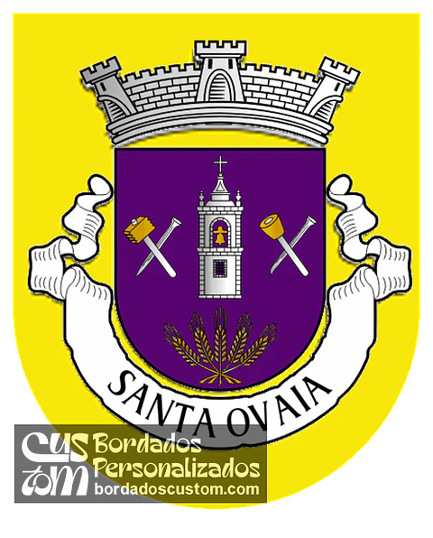 Emblema Bordado Antiga Freguesia de Santa Ovaia (Oliveira do Hospital, Coimbra)