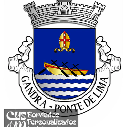 Emblema Bordado Freguesia de Gandra (Ponte de Lima, Viana do Castelo) 1