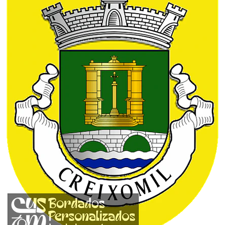 Emblema Bordado Freguesia de Creixomil (Guimarães, Braga) 1
