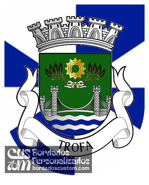 Emblema Bordado Município de Trofa (Porto)