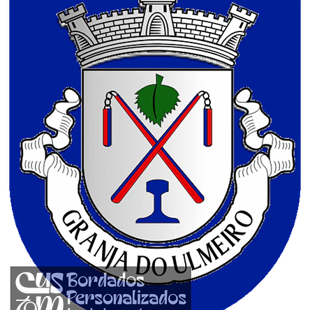 Emblema Bordado Freguesia de Granja do Ulmeiro (Soure, Coimbra) 1