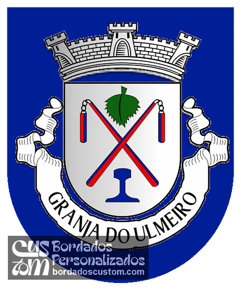 Emblema Bordado Freguesia de Granja do Ulmeiro (Soure, Coimbra)