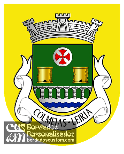 Emblema Bordado Antiga Freguesia de Colmeias (Leiria, Leiria)