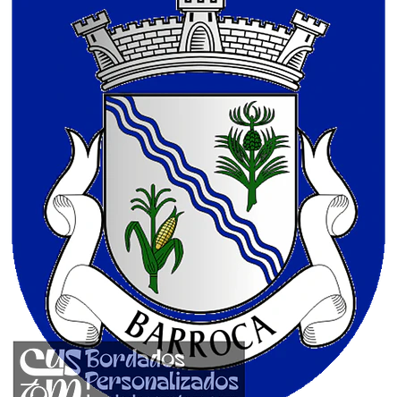 Emblema Bordado Freguesia de Barroca (Fundão, Castelo Branco) 1