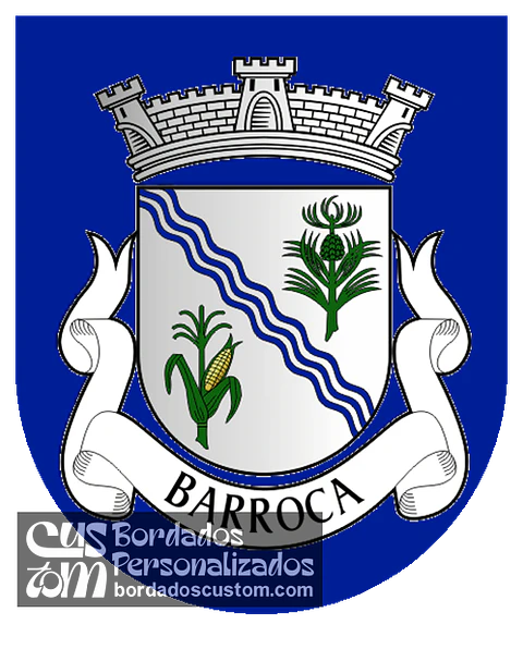Emblema Bordado Freguesia de Barroca (Fundão, Castelo Branco)