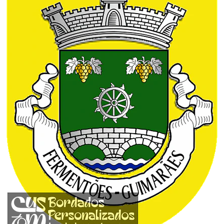 Emblema Bordado Freguesia de Fermentões (Guimarães, Braga) 1