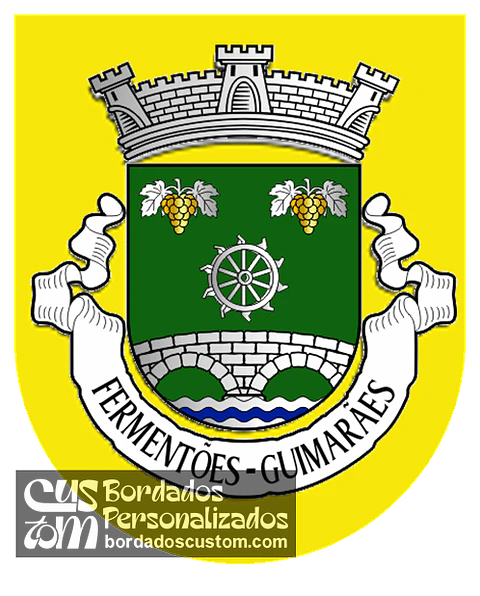 Emblema Bordado Freguesia de Fermentões (Guimarães, Braga)