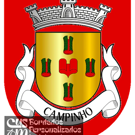 Emblema Bordado Antiga Freguesia de Campinho (Reguengos de Monsaraz, Évora) 1