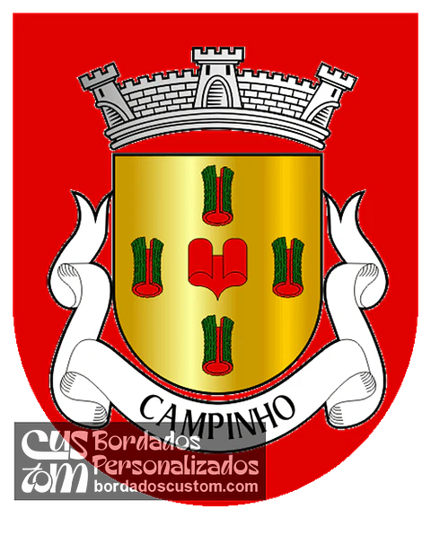 Emblema Bordado Antiga Freguesia de Campinho (Reguengos de Monsaraz, Évora)