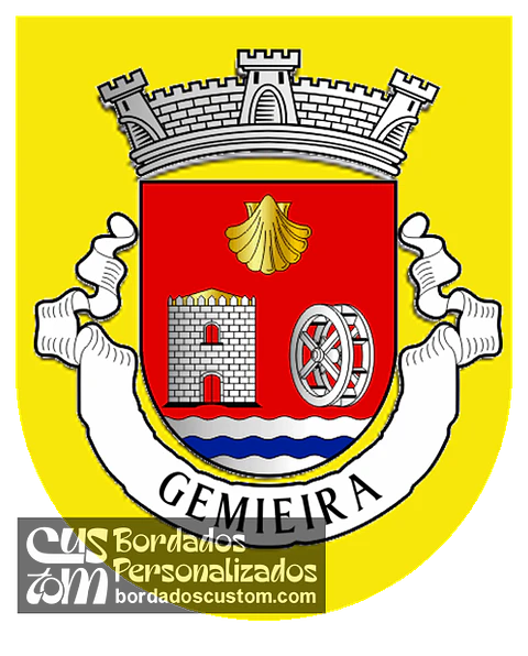 Emblema Bordado Freguesia de Gemieira (Ponte de Lima, Viana do Castelo)