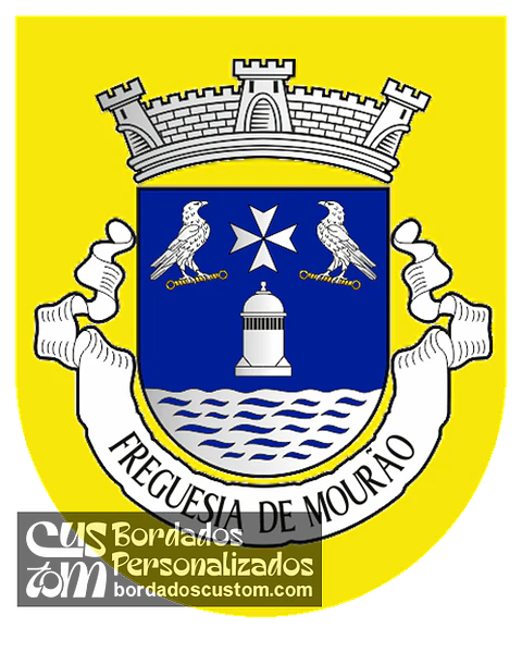 Emblema Bordado Freguesia de Mourão (Mourão, Évora)