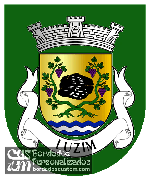 Emblema Bordado Antiga Freguesia de Luzim (Penafiel, Porto)