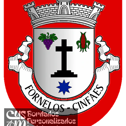 Emblema Bordado Freguesia de Fornelos (Cinfães, Viseu) 1
