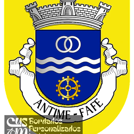 Emblema Bordado Antiga Freguesia de Antime (Fafe, Braga) 1