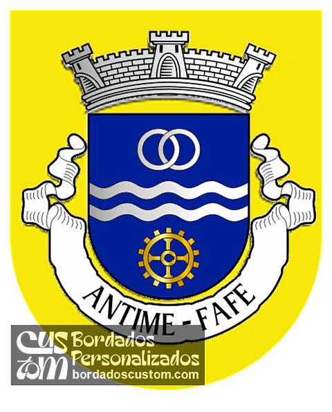 Emblema Bordado Antiga Freguesia de Antime (Fafe, Braga)