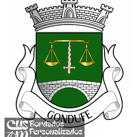 Emblema Bordado Freguesia de Gondufe (Ponte de Lima, Viana do Castelo) 1