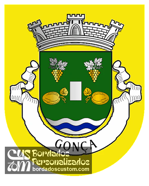 Emblema Bordado Freguesia de Gonça (Guimarães, Braga)
